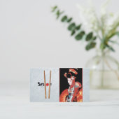 SUSHI - Visitenkarte (Stehend Vorderseite)