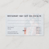 SUSHI - Visitenkarte (Rückseite)