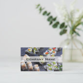 Sushi Visitenkarte (Stehend Vorderseite)