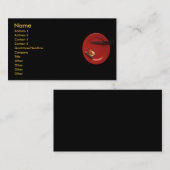 Sushi-Visitenkarte Visitenkarte (Vorne/Hinten)