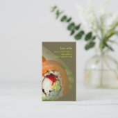 Sushi-Visitenkarten Visitenkarte (Stehend Vorderseite)