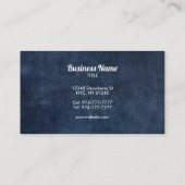 Sushi-Visitenkarten Visitenkarte (Rückseite)