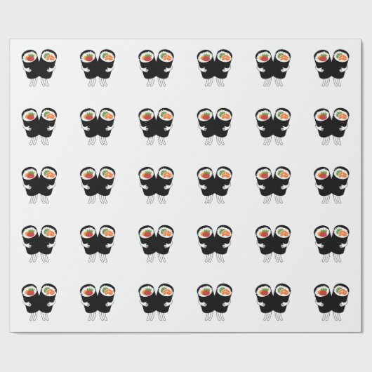 Sushi Waltz Geschenkpapier (Flach)