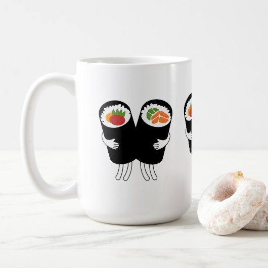 Sushi Waltz Kaffeetasse (Mit Donut)