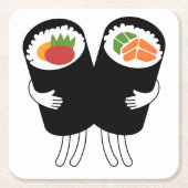 Sushi Waltz Rechteckiger Pappuntersetzer (Vorderseite)