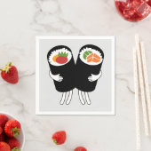 Sushi Waltz Serviette (Beispiel)