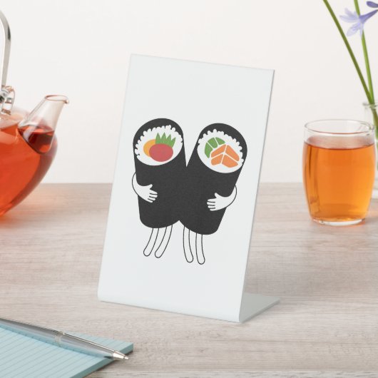 Sushi Waltz Sockelschild (In SItu)