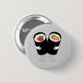 Sushi Walzer Button (Vorne & Hinten)