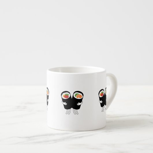Sushi Walzer Espressotasse (Vorderseite Rechts)