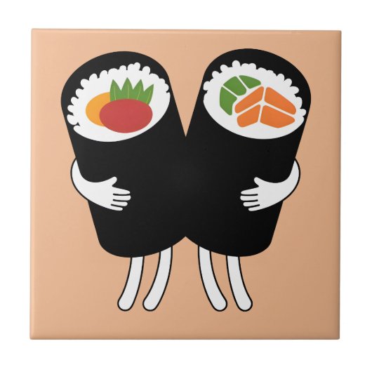 Sushi Walzer Fliese (Vorderseite)