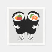 Sushi Walzer Serviette (Vorderseite)
