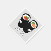 Sushi Walzer Serviette (Ecke)