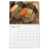 Sushi-Wandkalender Kalender (Feb 2027)
