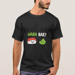 Sushi Wasabi japanische Lebensmittelwaschanlage T-Shirt