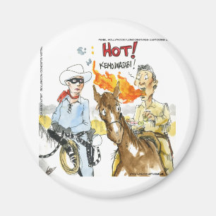 #Sushi Wasabi of the Old West Funny Gifts etc. Magnet