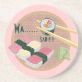 Sushi Wasabi Untersetzer (Vorne)