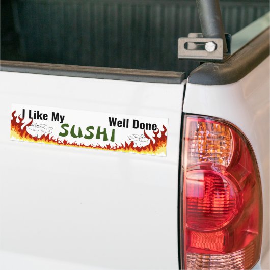 Sushi Well Fertig Autoaufkleber (Auf Lkw)