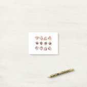 Sushi Workout Training Post-it Klebezettel (Auf Schreibtisch)
