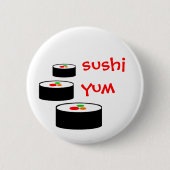 Sushi Yum Button (Vorderseite)