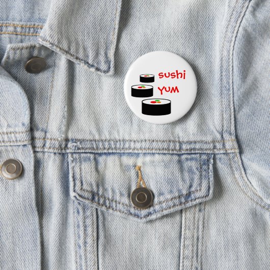 Sushi Yum Button (Beispiel)