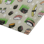 Sushi-Zeichenmuster Schneidebrett (Ecke)