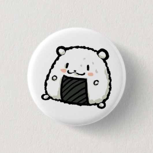 Sushibär Button (Vorderseite)