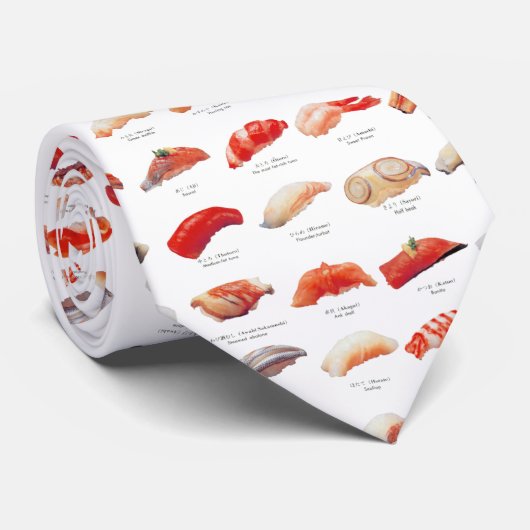 Sushiführer-Krawatte Krawatte (Gerollt)