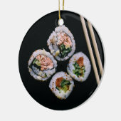Sushigewohnheitsverzierung Keramik Ornament (Links)