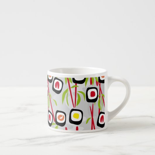 Sushihintergrund Espressotasse (Rechts)