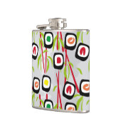 Sushihintergrund Flachmann (Links)