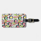 Sushihintergrund Gepäckanhänger (Vorderseite horizontal)