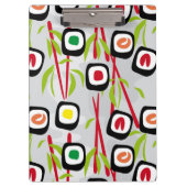 Sushihintergrund Klemmbrett (Vorderseite)