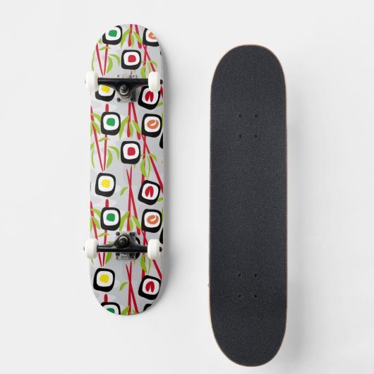 Sushihintergrund Skateboard (Vorderseite)