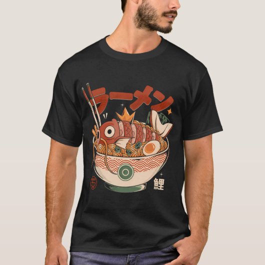 Sushikarp Nudeln T-Shirt (Vorderseite)