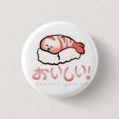 Sushiknopf Button (Vorderseite)