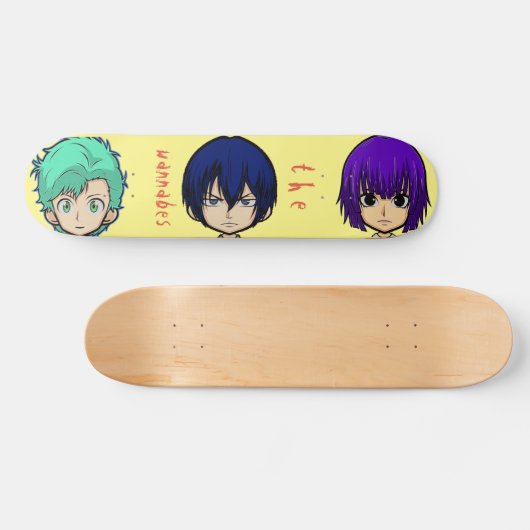 SUSHIMMY 7 3/4" Skateboard Deck (Horizontal)