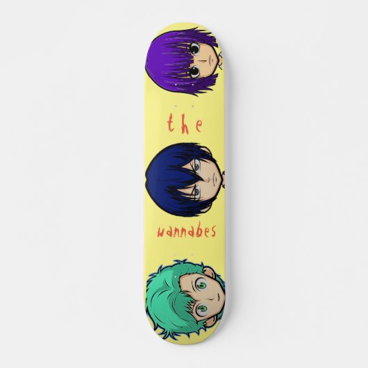 SUSHIMMY 7 3/4" Skateboard Deck (Vorne)