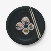 SushipapierTeller Pappteller (Vorderseite)