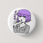 Sushipurple Button (Vorderseite)