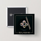 Sushis Button (Vorne & Hinten)