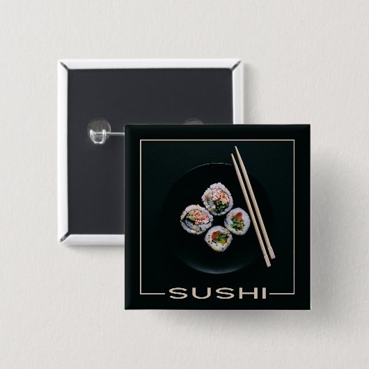 Sushis Button (Vorne & Hinten)