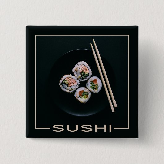 Sushis Button (Vorderseite)