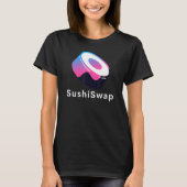 Sushiswap Token Crypto Ethereum Dex Defi Sushi T-Shirt (Vorderseite)