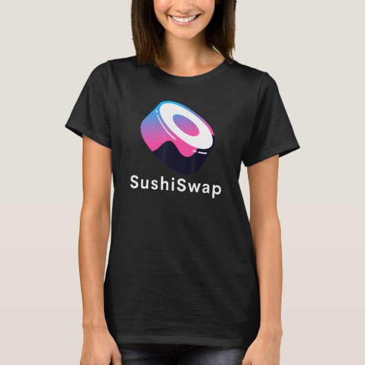 Sushiswap Token Crypto Ethereum Dex Defi Sushi T-Shirt (Vorderseite)