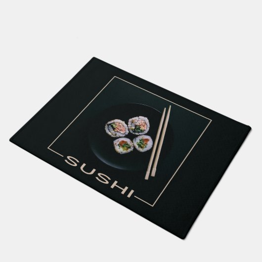Sushitürmatte Fußmatte (Schrägansicht)