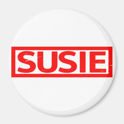Susie Briefmarke Magnet (Vorne)