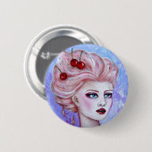 Susie Eiscremebecher-Knopf Button (Vorne & Hinten)