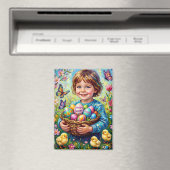 SUSIE ~ OSTERKüken Eier Korb ~ Magnet (In Situ (Geschirrspüler))