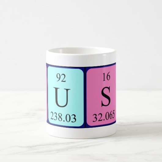 Suso Periodenname Tasse (Mittel)
