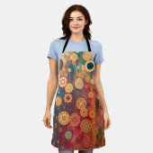 Suspended Gold Schürze (Getragen)